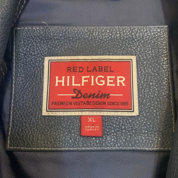 TOMMY HILFIGER LEATHER JACKET - Picture 2 of 7